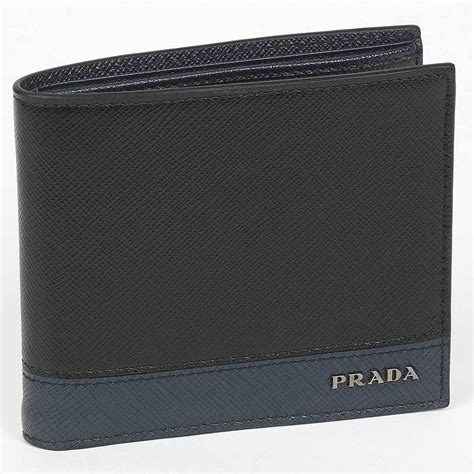 prada mens wallet on sale|Prada saffiano wallet men's.